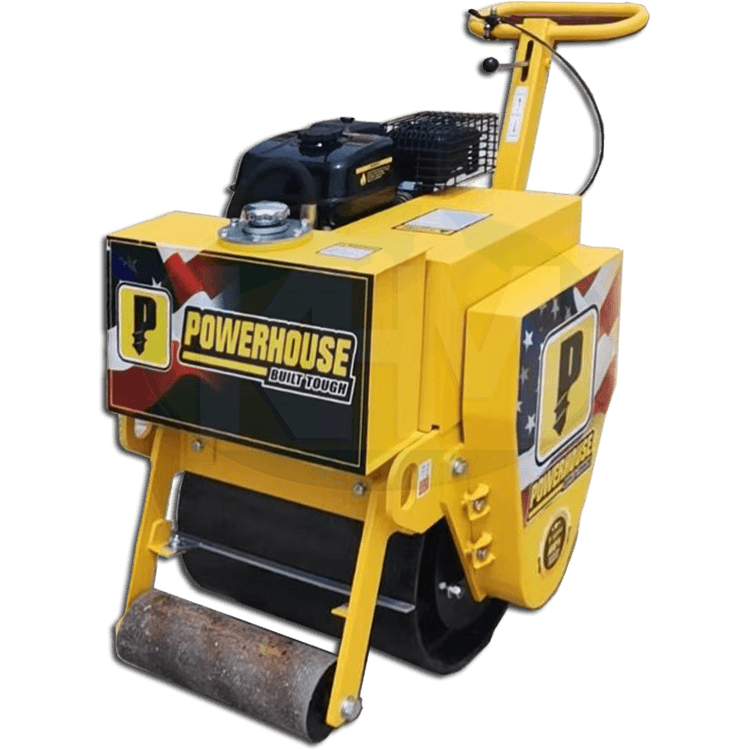 Powerhouse PHRR-SD450KG-EY20-5HP GAS Road Roller / Walk Behind Compactor 450kgs (Single Drum) - KHM Megatools Corp. Powerhouse PHRR-SD450KG-EY20-5HP GAS Road Roller / Walk Behind Compactor 450kgs (Single Drum) - KHM Megatools Corp.